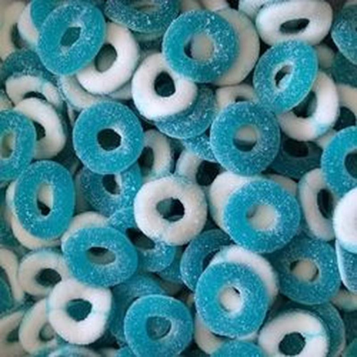 💙 Anneaux Sucrés Framboise 50g