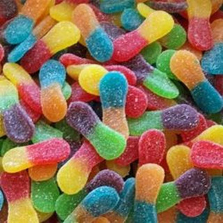🌈👅 Langues Multicolores Sucrées 50g